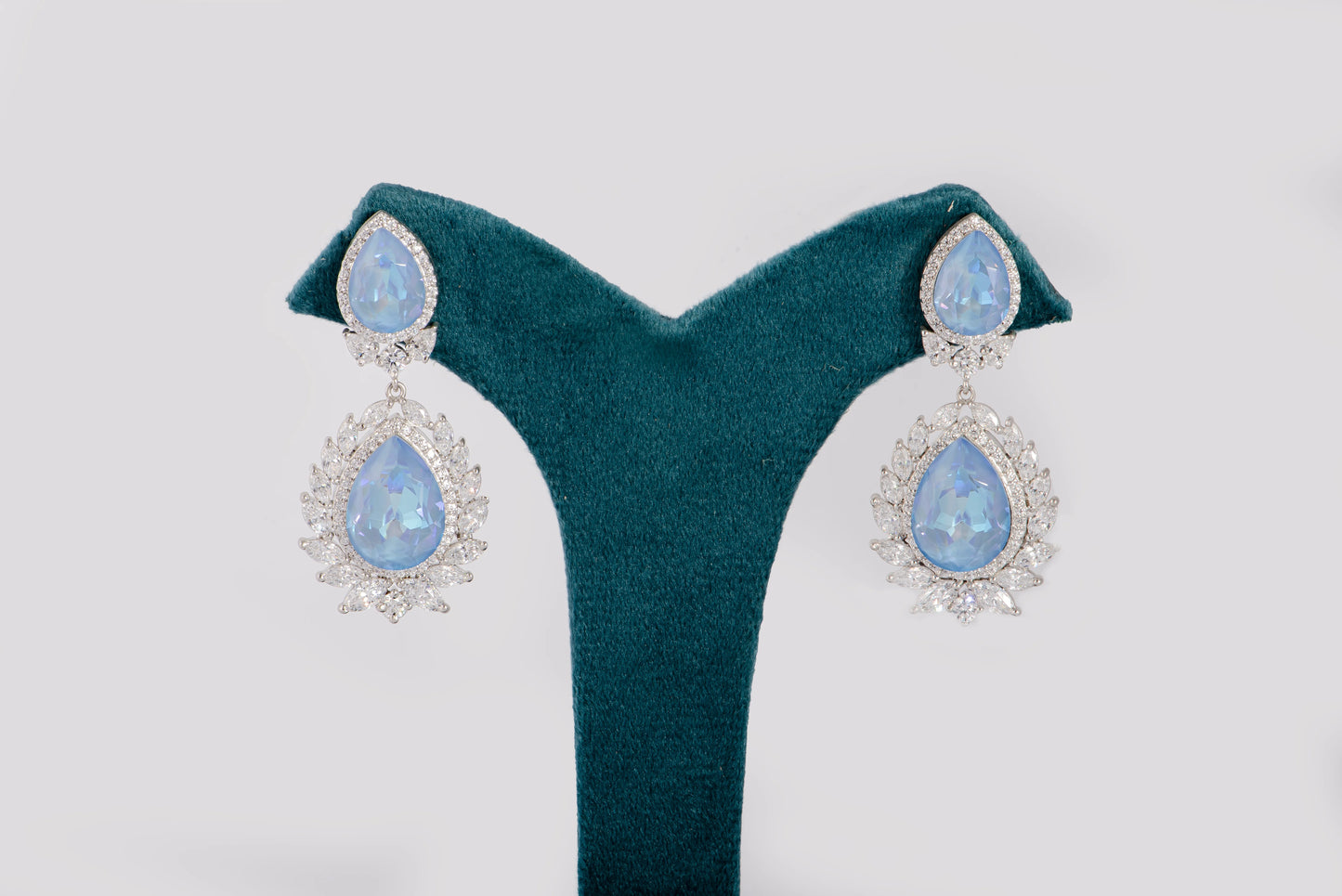 Handcrafted Pear Drop Earrings