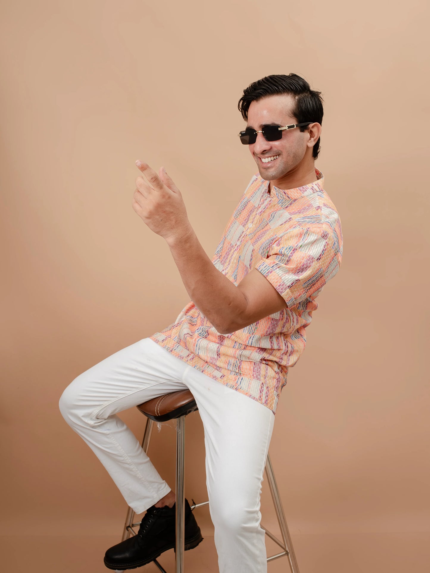 Printed Short Sleeve Shirt