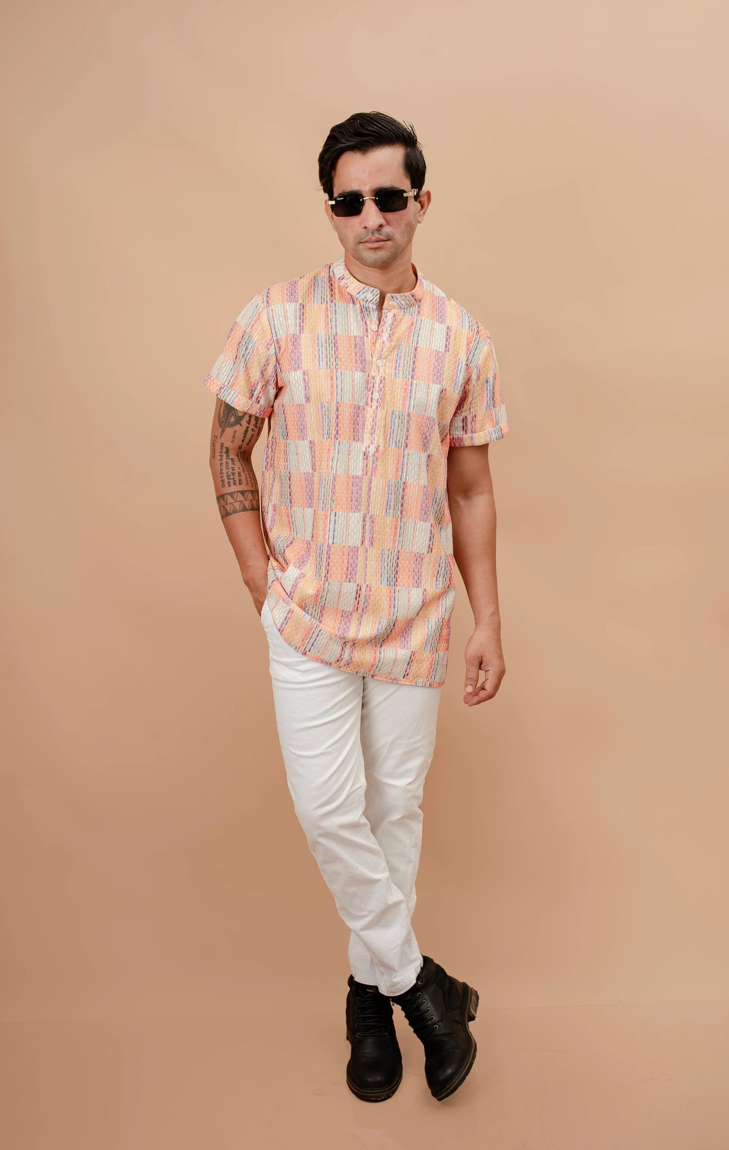 Printed Short Sleeve Shirt