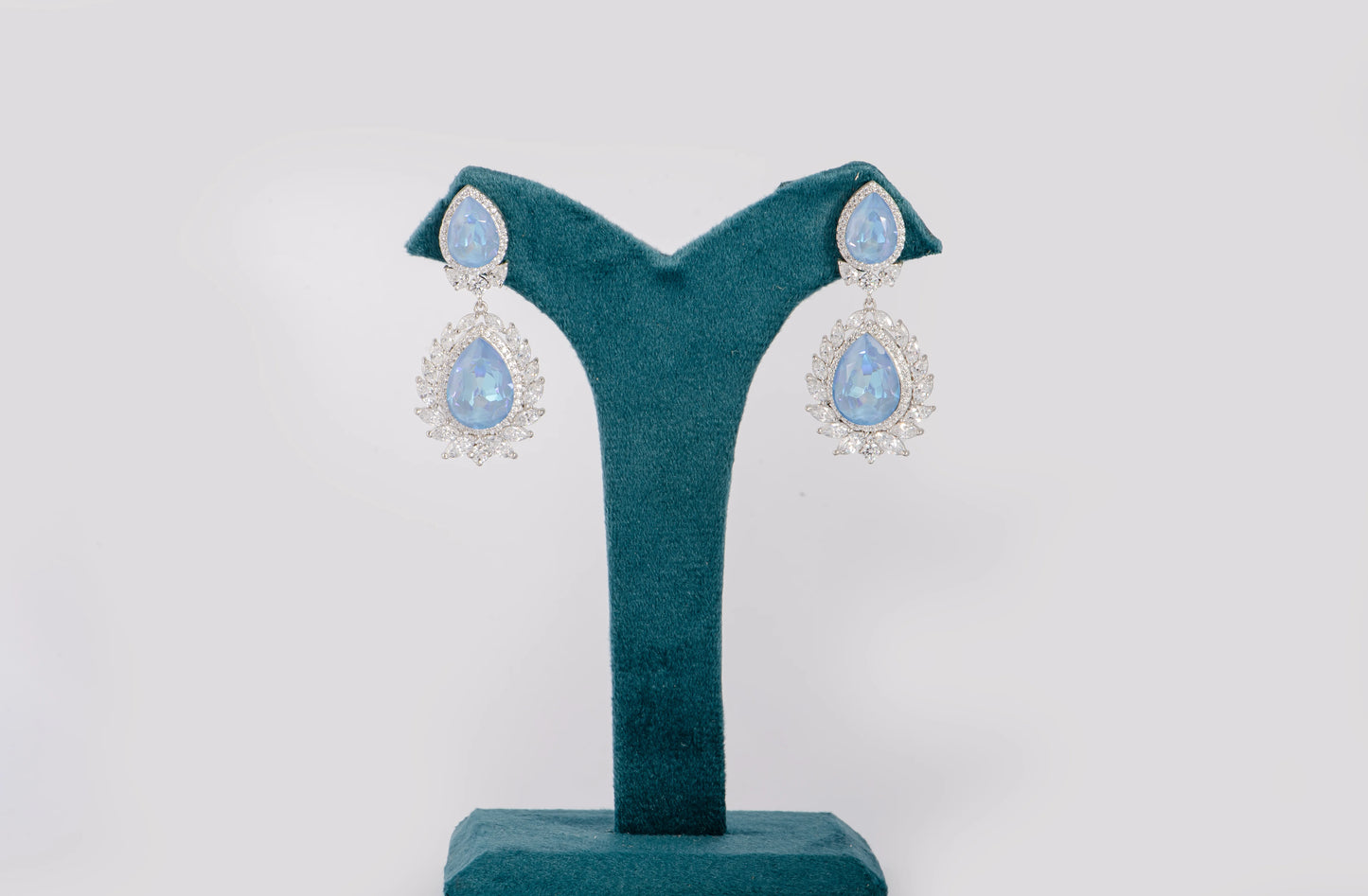 Handcrafted Pear Drop Earrings