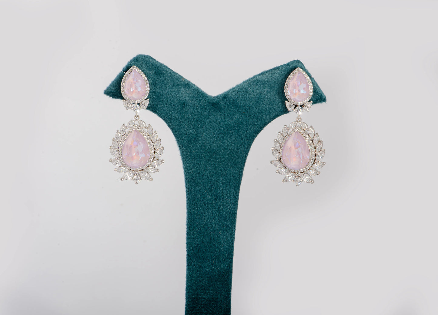Handcrafted Pear Drop Earrings