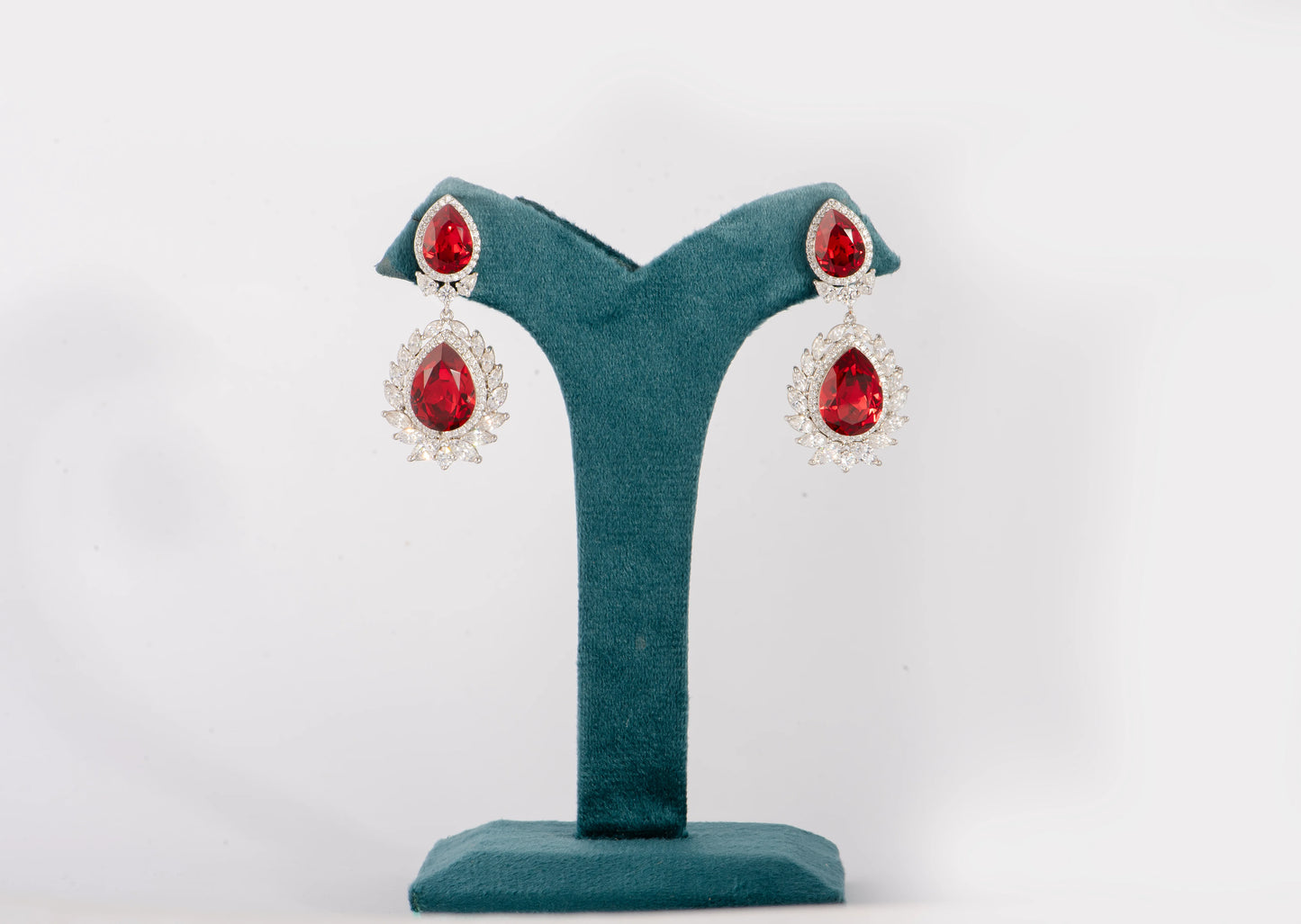 Handcrafted Pear Drop Earrings