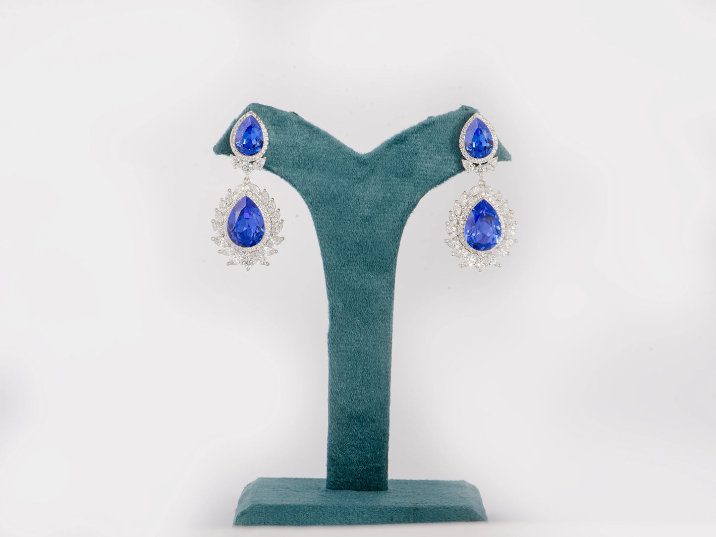 Handcrafted Pear Drop Earrings