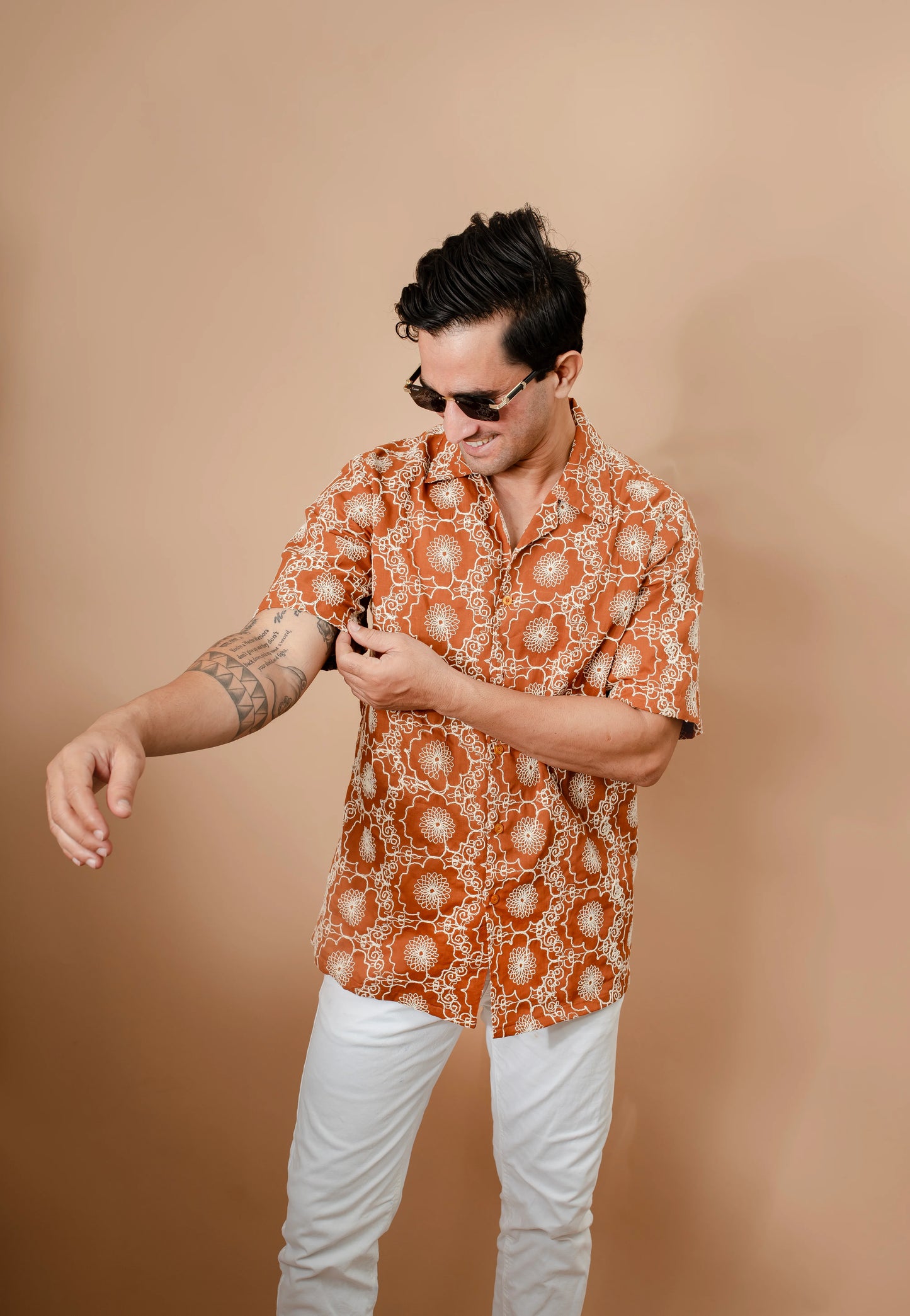 Printed Short Sleeve Shirt