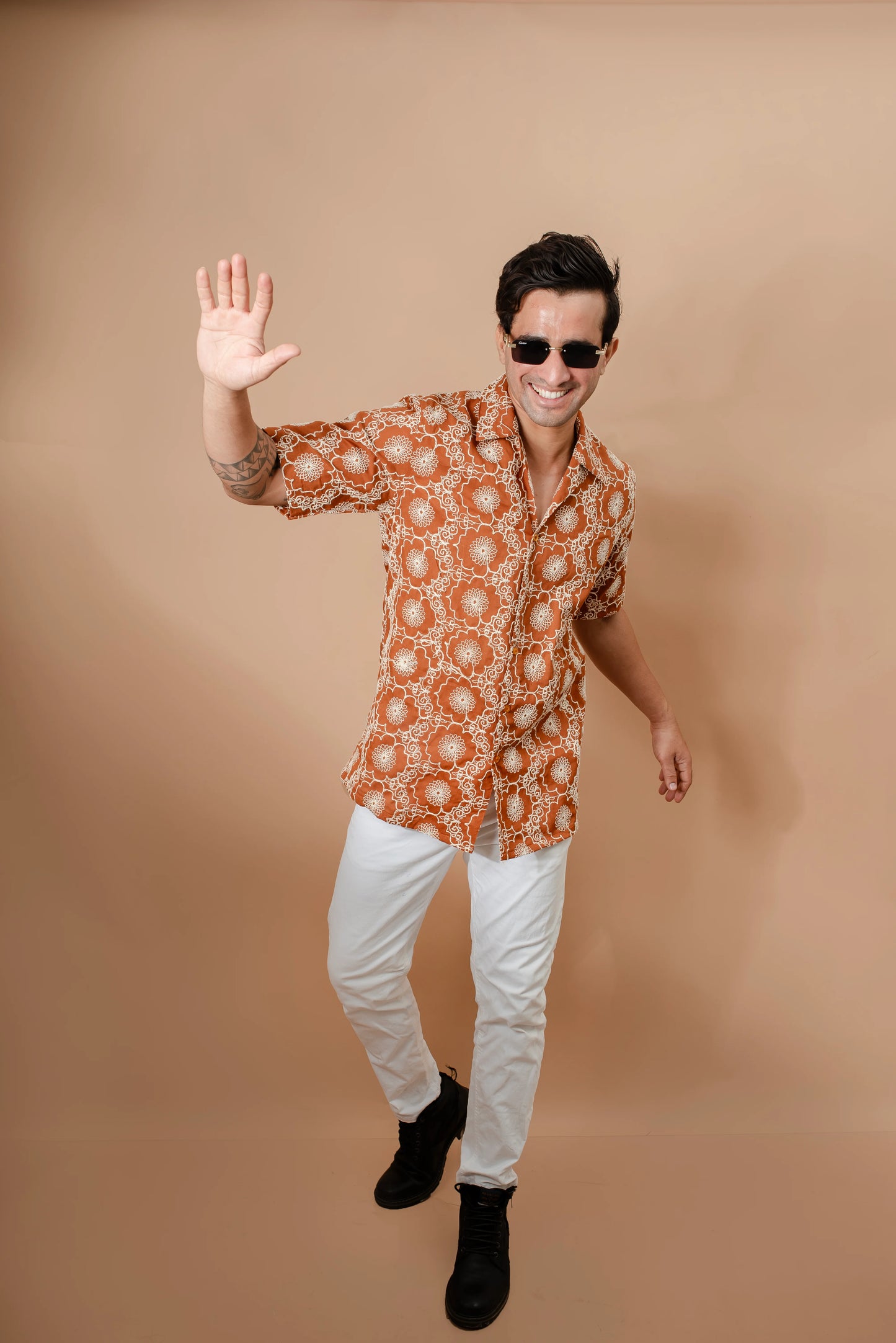 Printed Short Sleeve Shirt