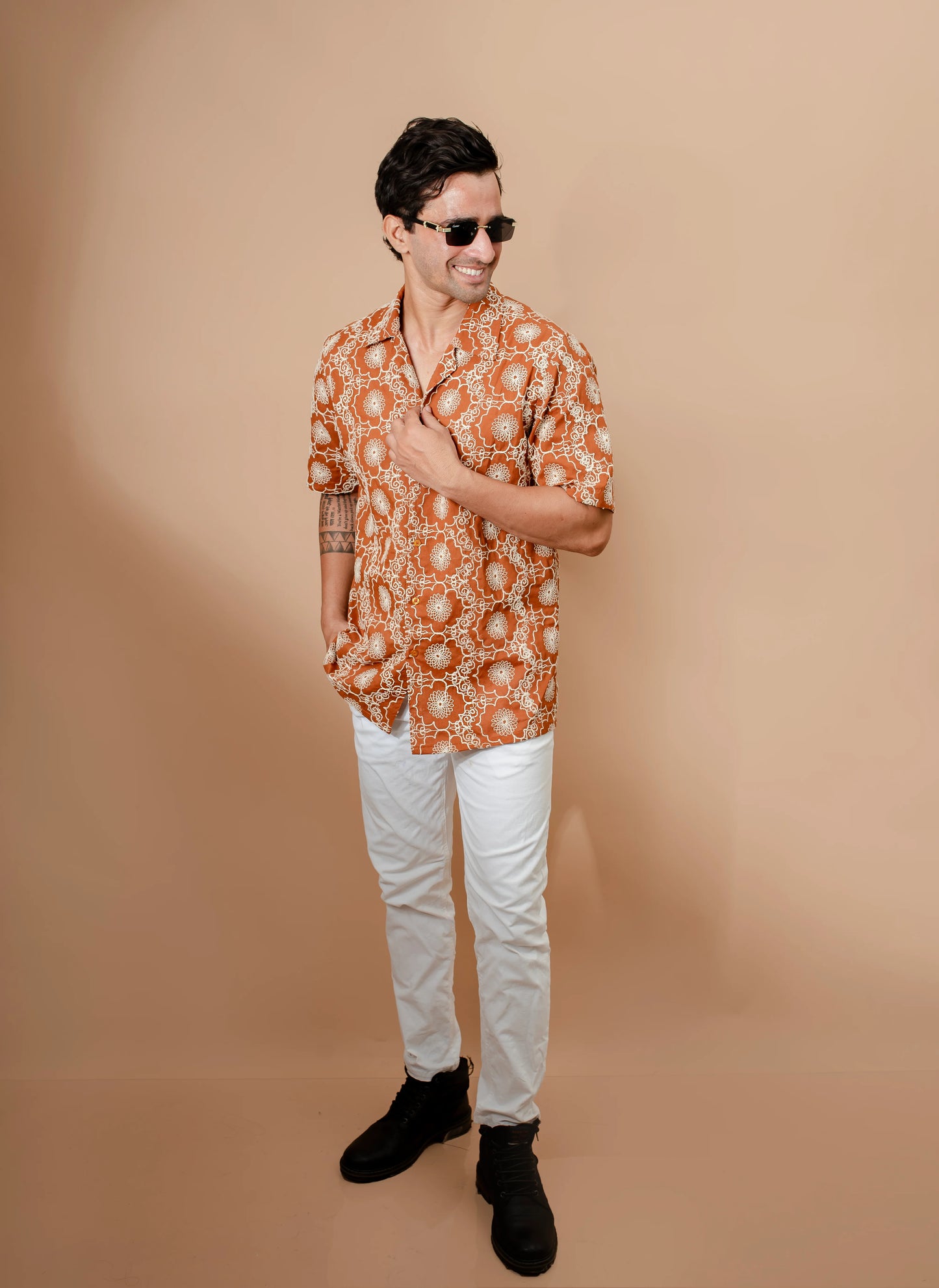 Printed Short Sleeve Shirt