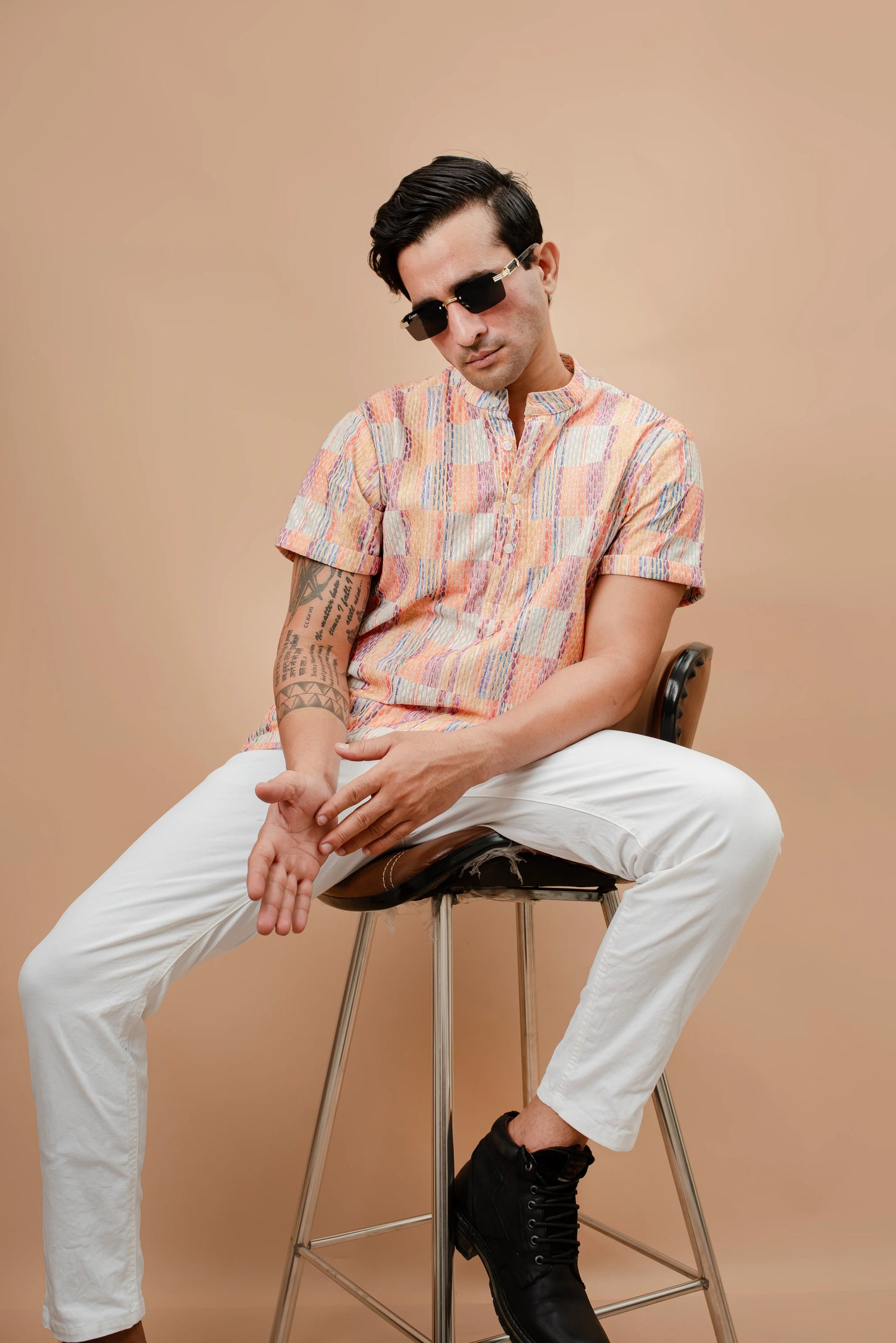 Printed Short Sleeve Shirt