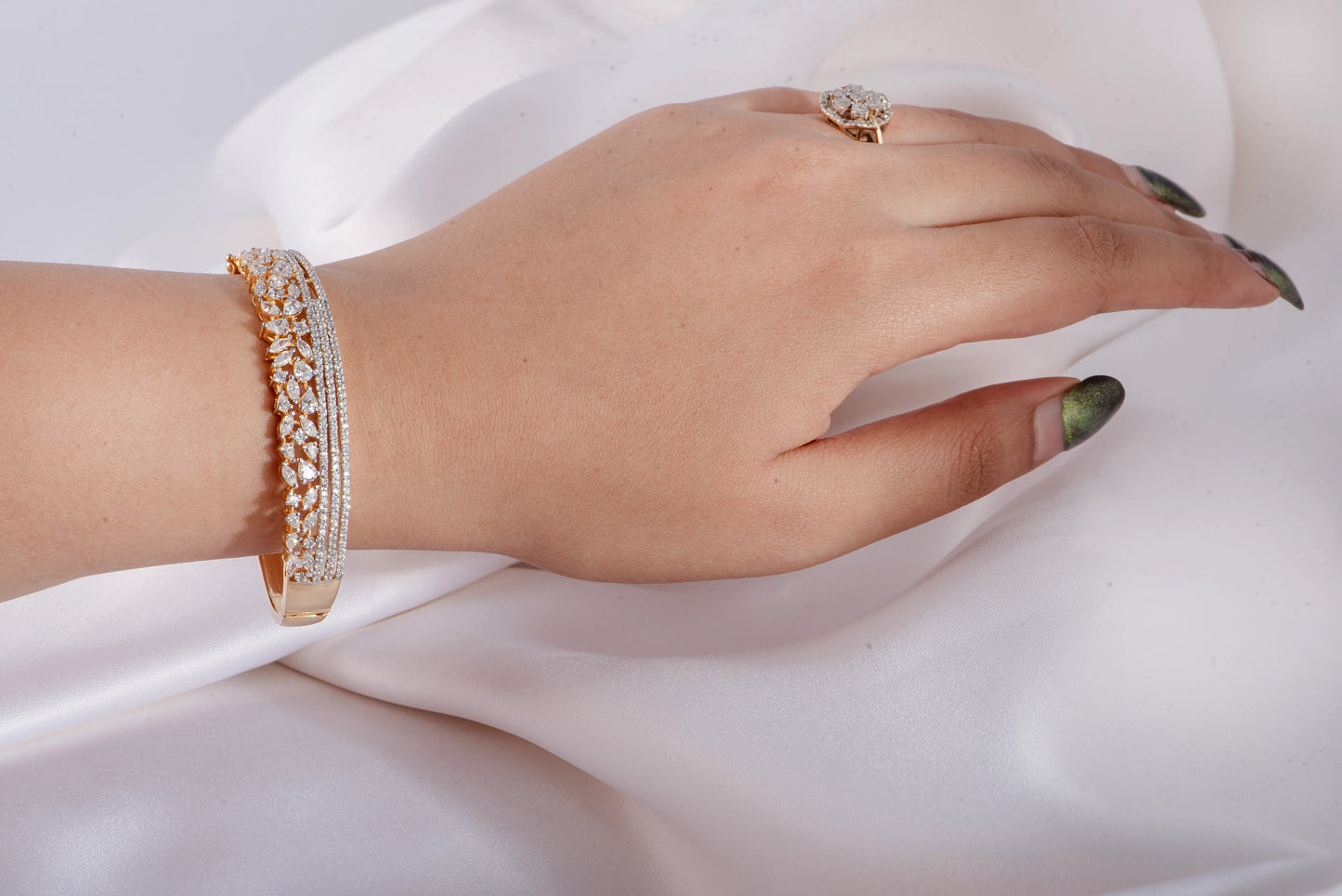 Diamond White Crystal Bracelet