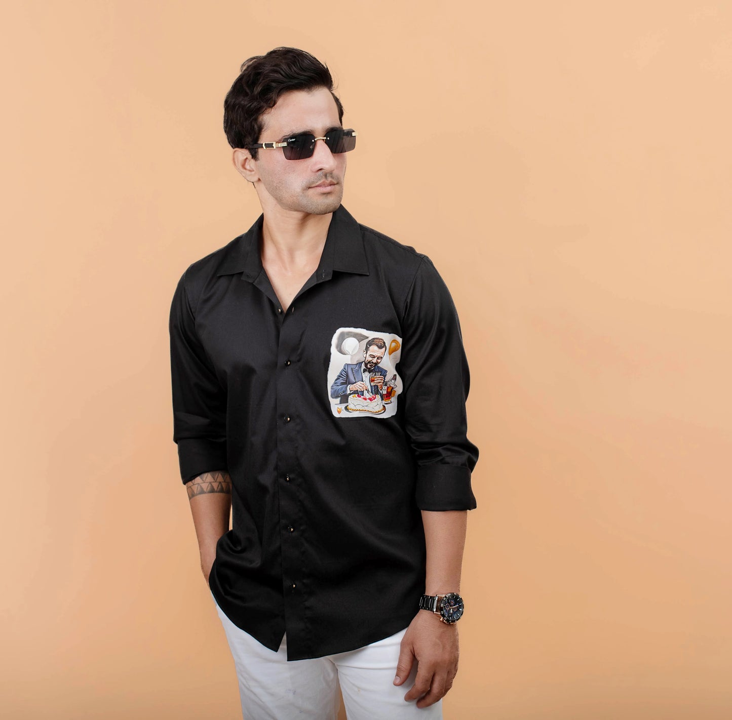 Black Shirt