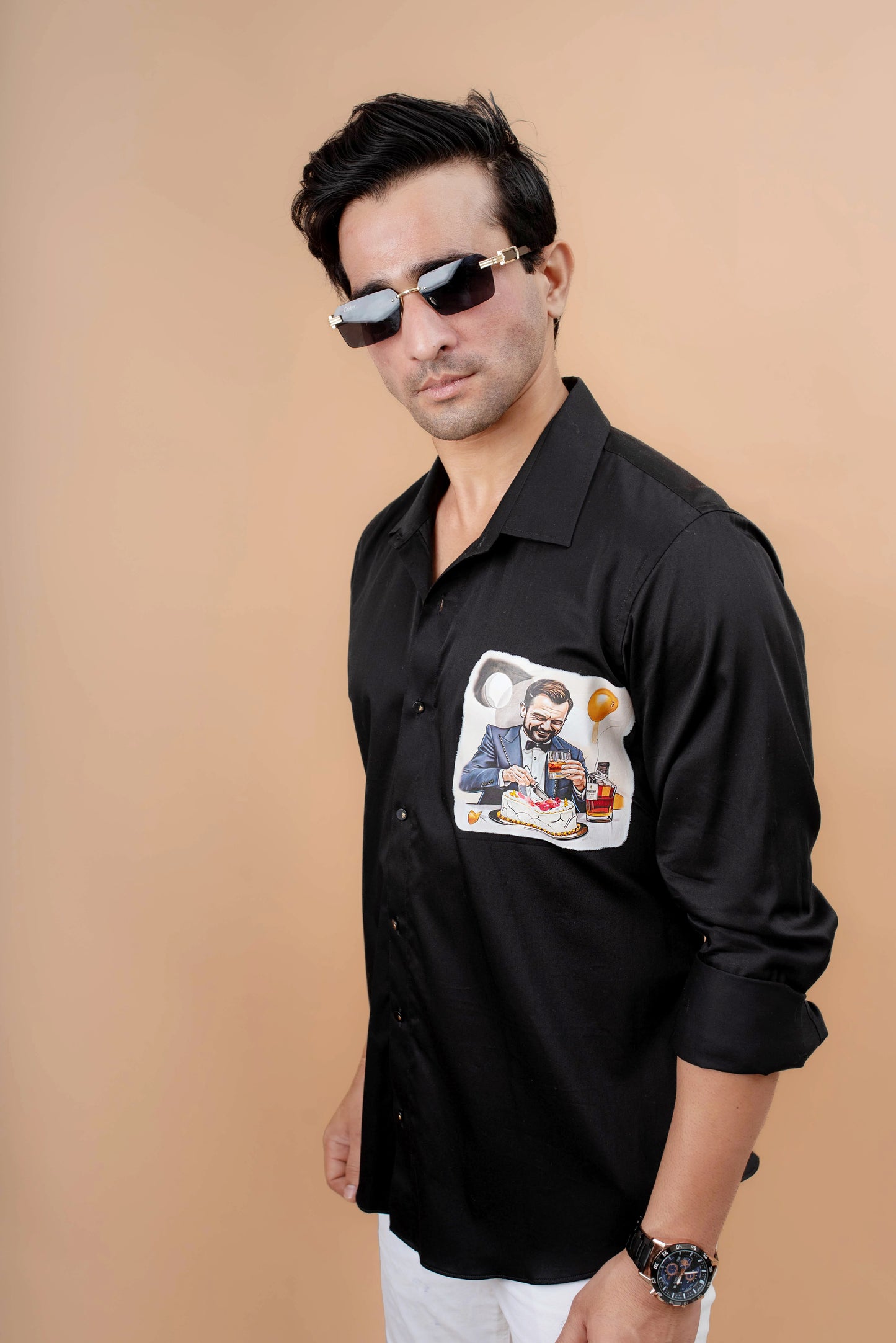Black Shirt