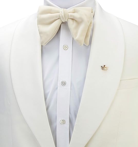 GOLD CROWN LAPEL PIN (PACK OF 2)