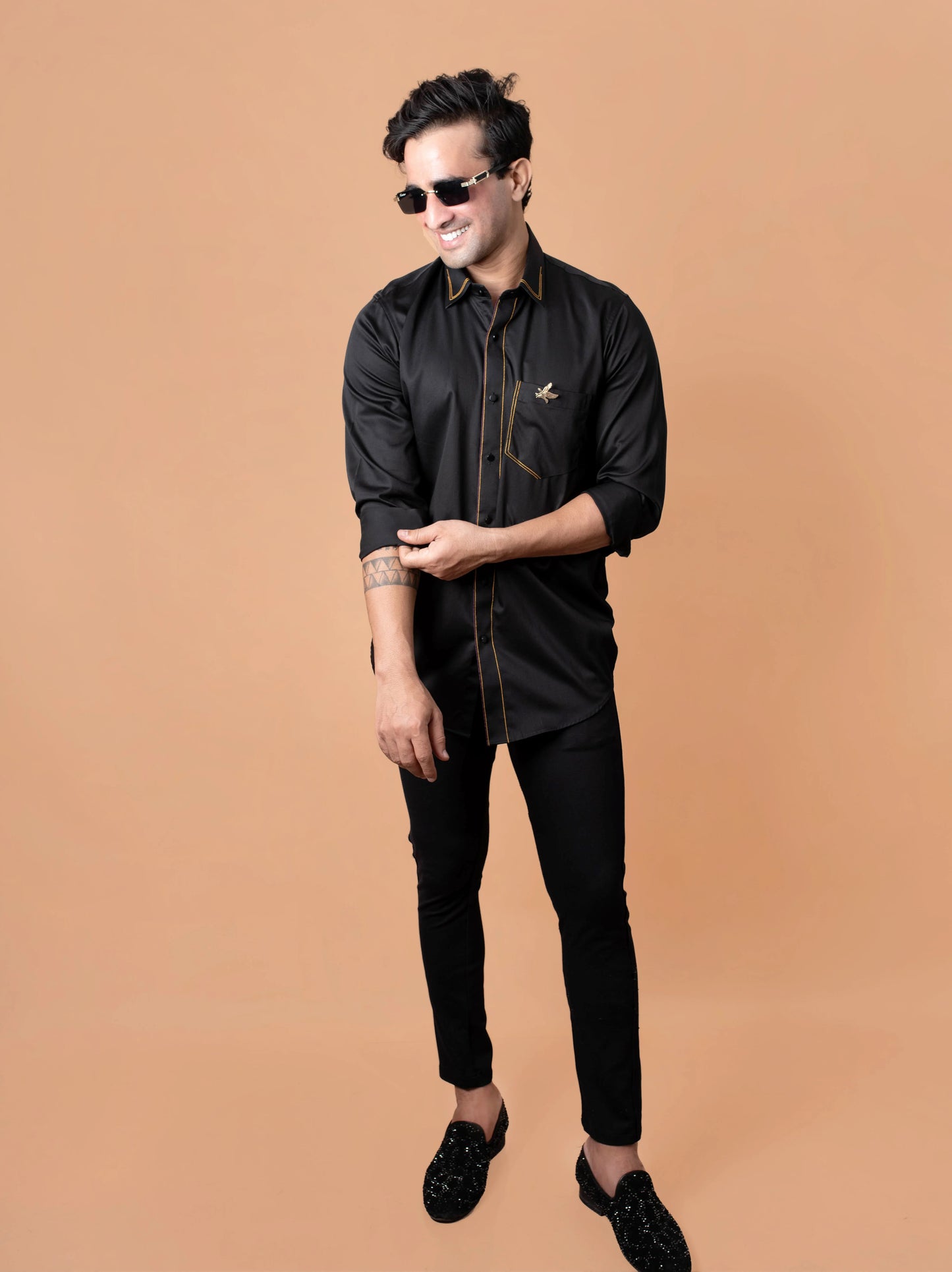 Black Designer Shirt