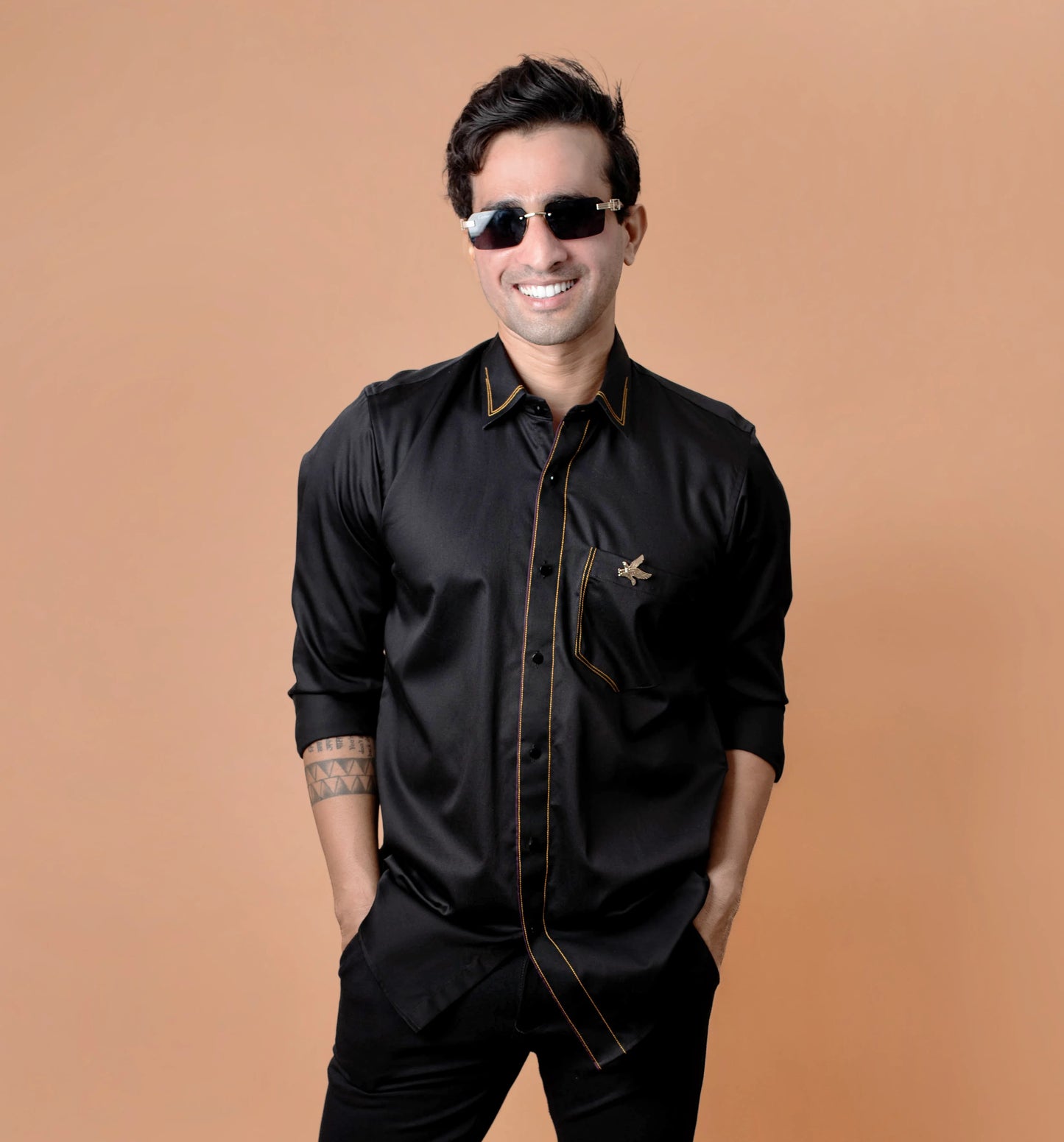 Black Designer Shirt