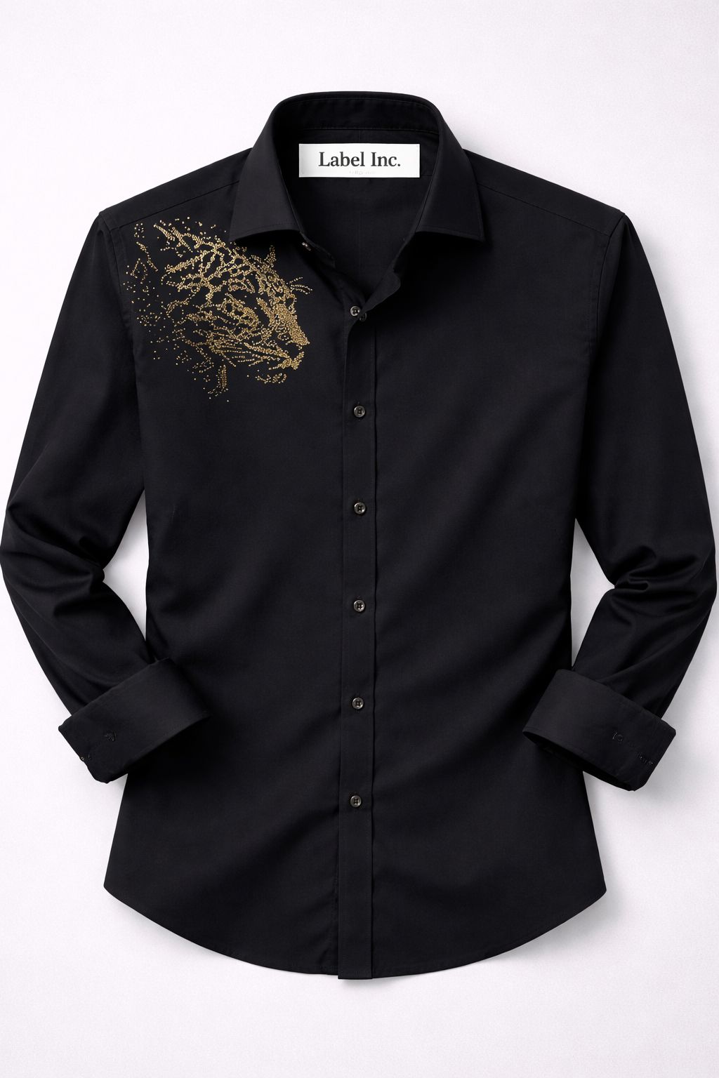 Leopard Black Shirt