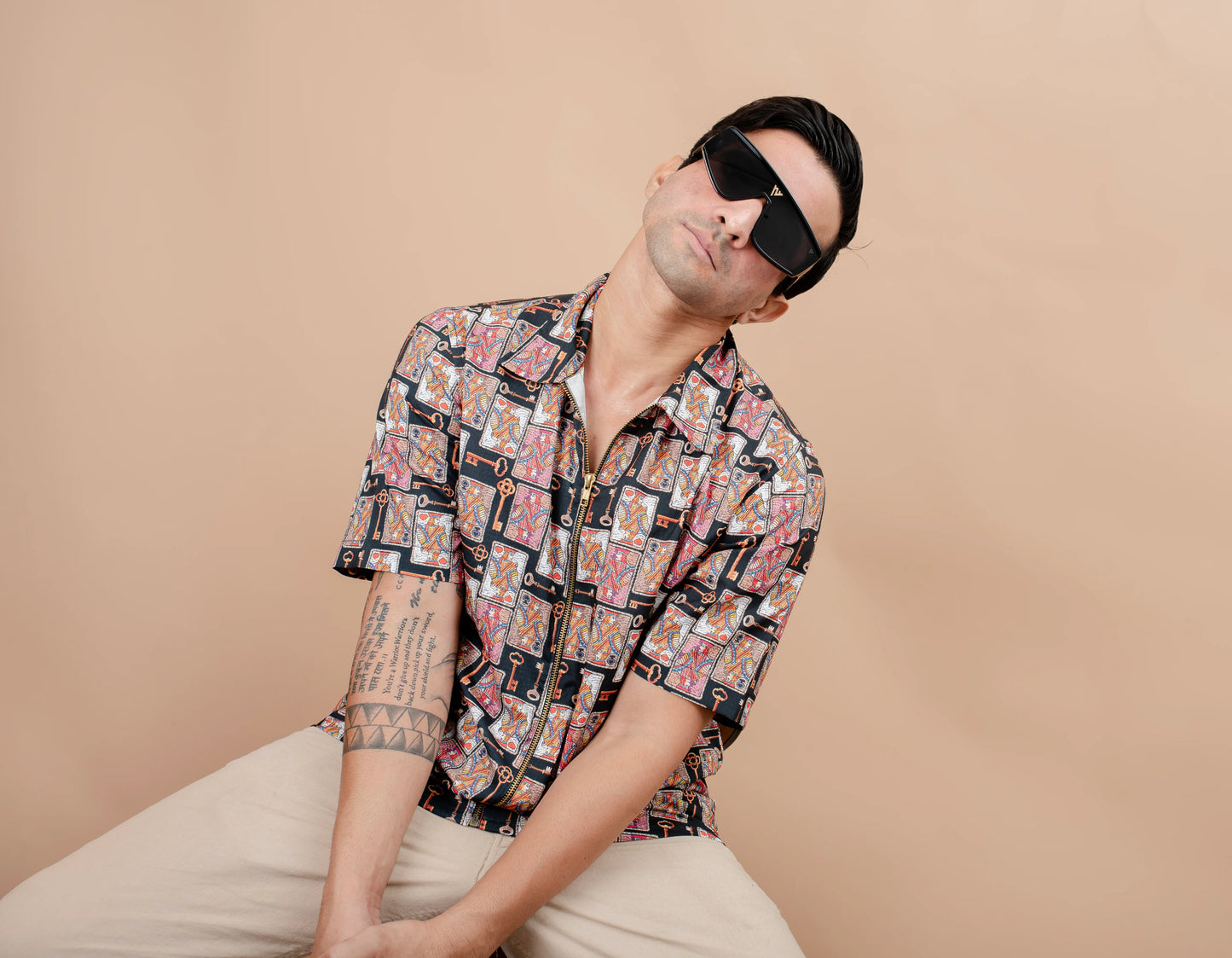 Printed Short Sleeve Shirt