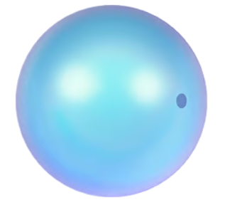 Austrian Pearl Light Blue (6MM)