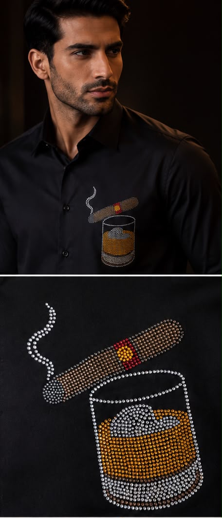 WHISKEY CIGAR PARTY SHIRT