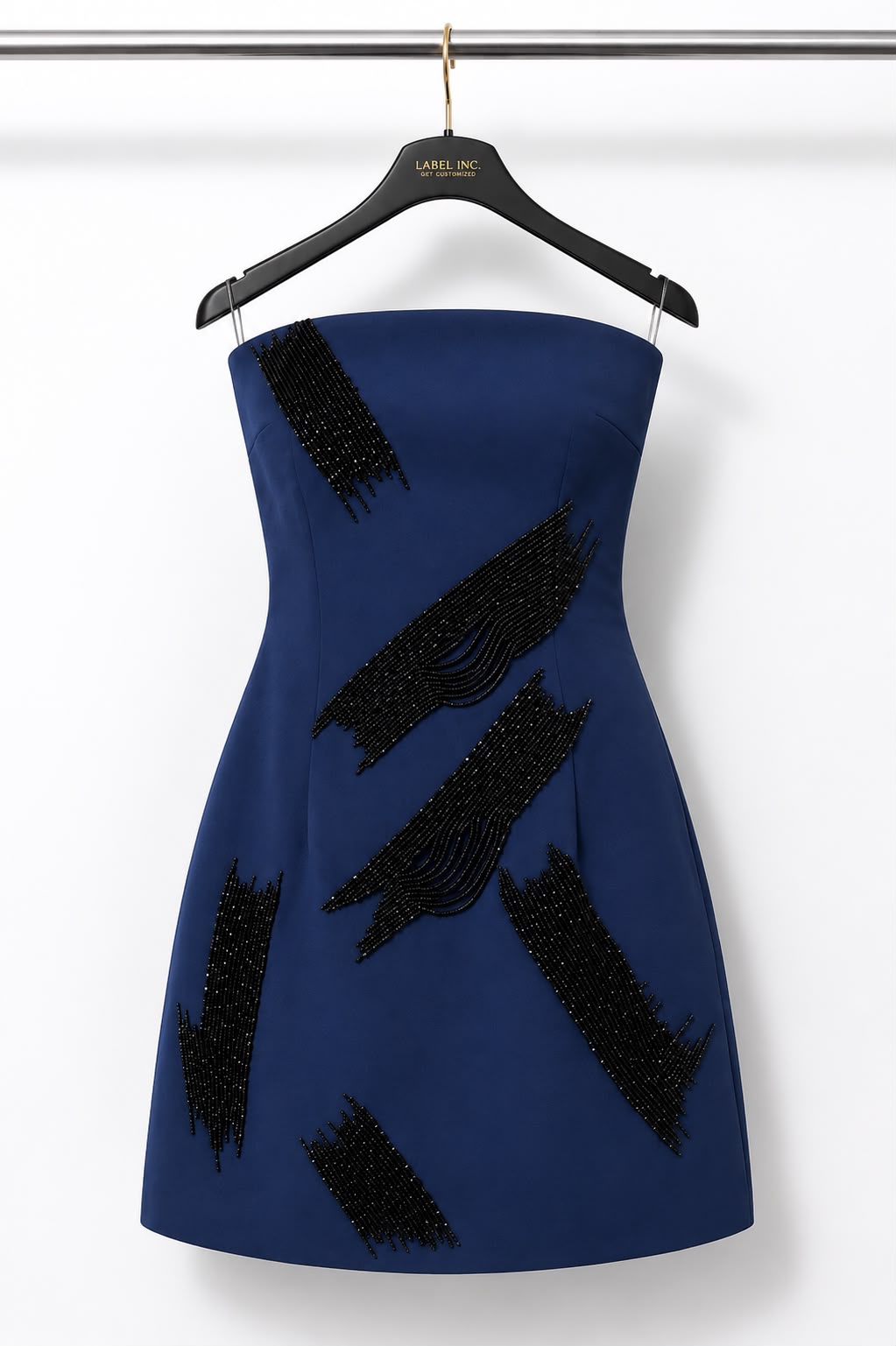 MIDNIGHT BLUE SHIFT DRESS