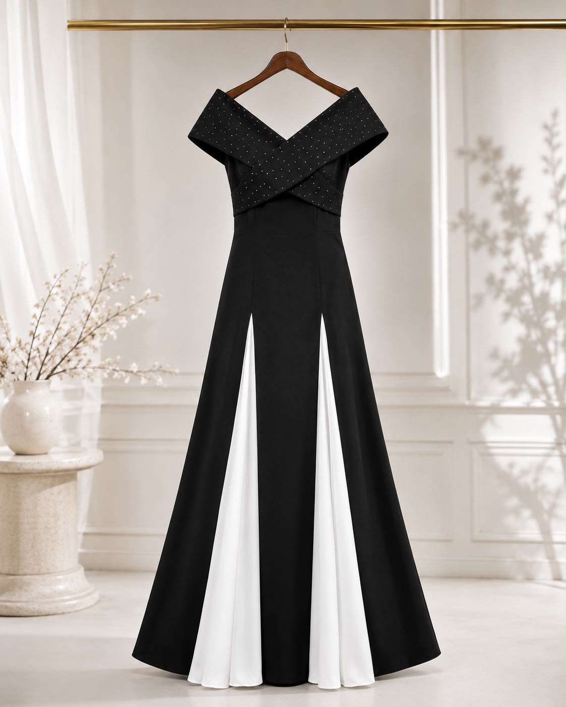 The Midnight Luxe Gown Black