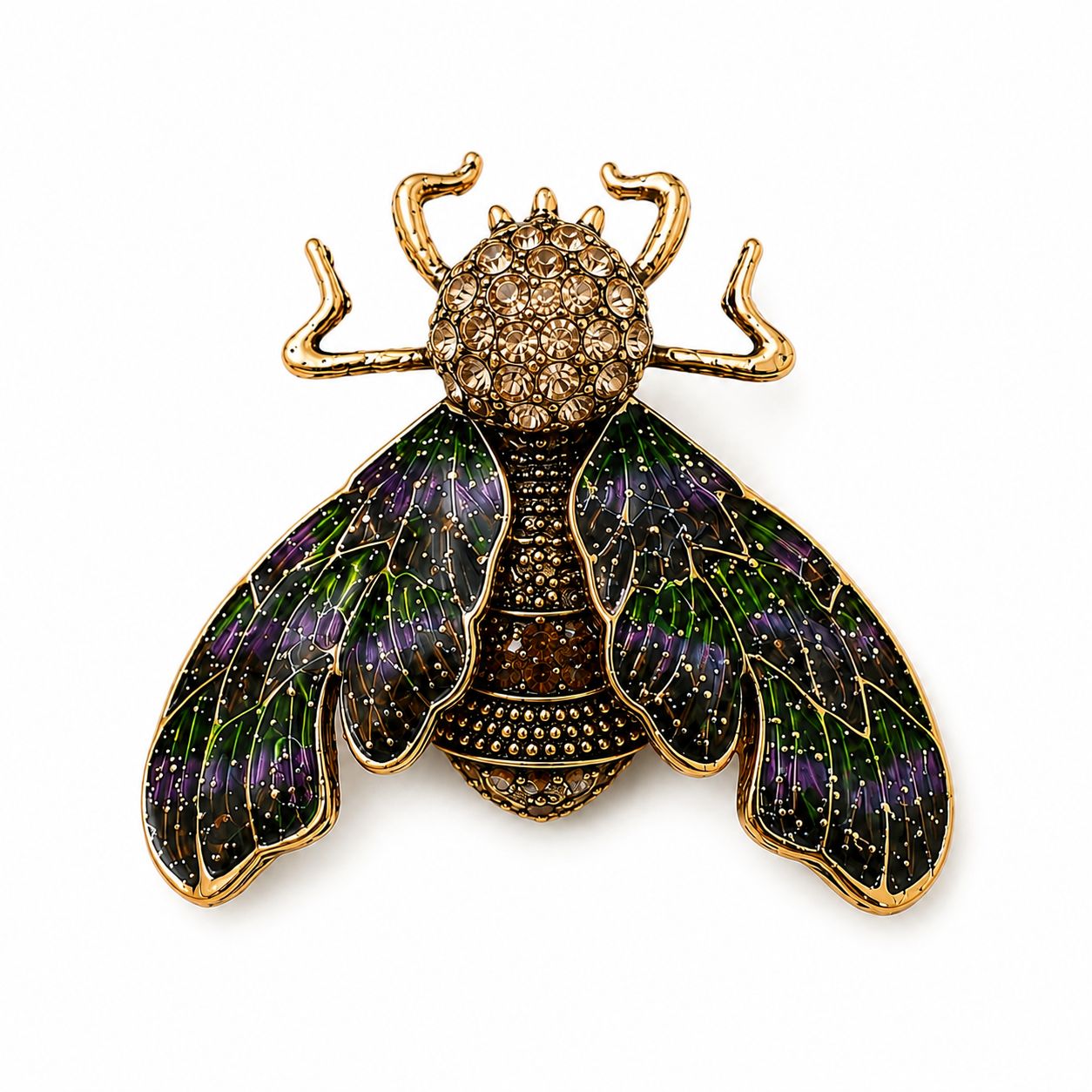 HONEYBEE STATEMENT BROOCH