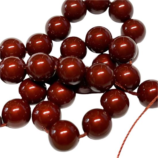 Austrian Pearl Bordeaux (6MM)