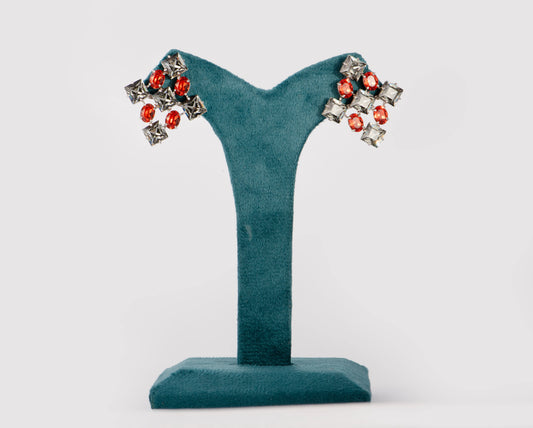 Black Diamond Hyacinth Earring