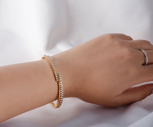 Clear Crystal Bracelet