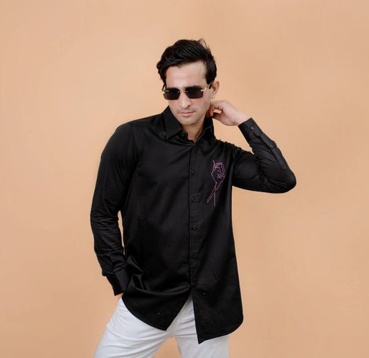 Black Motif Shirt