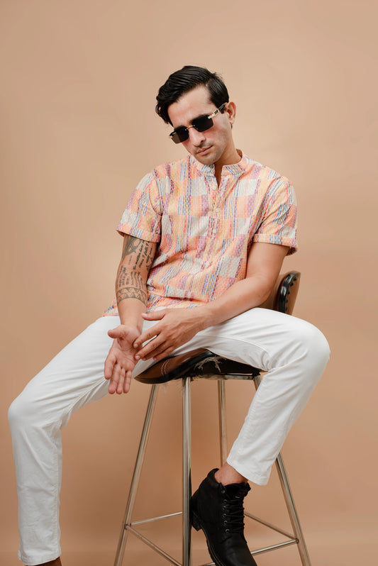 Printed Short Sleeve Shirt