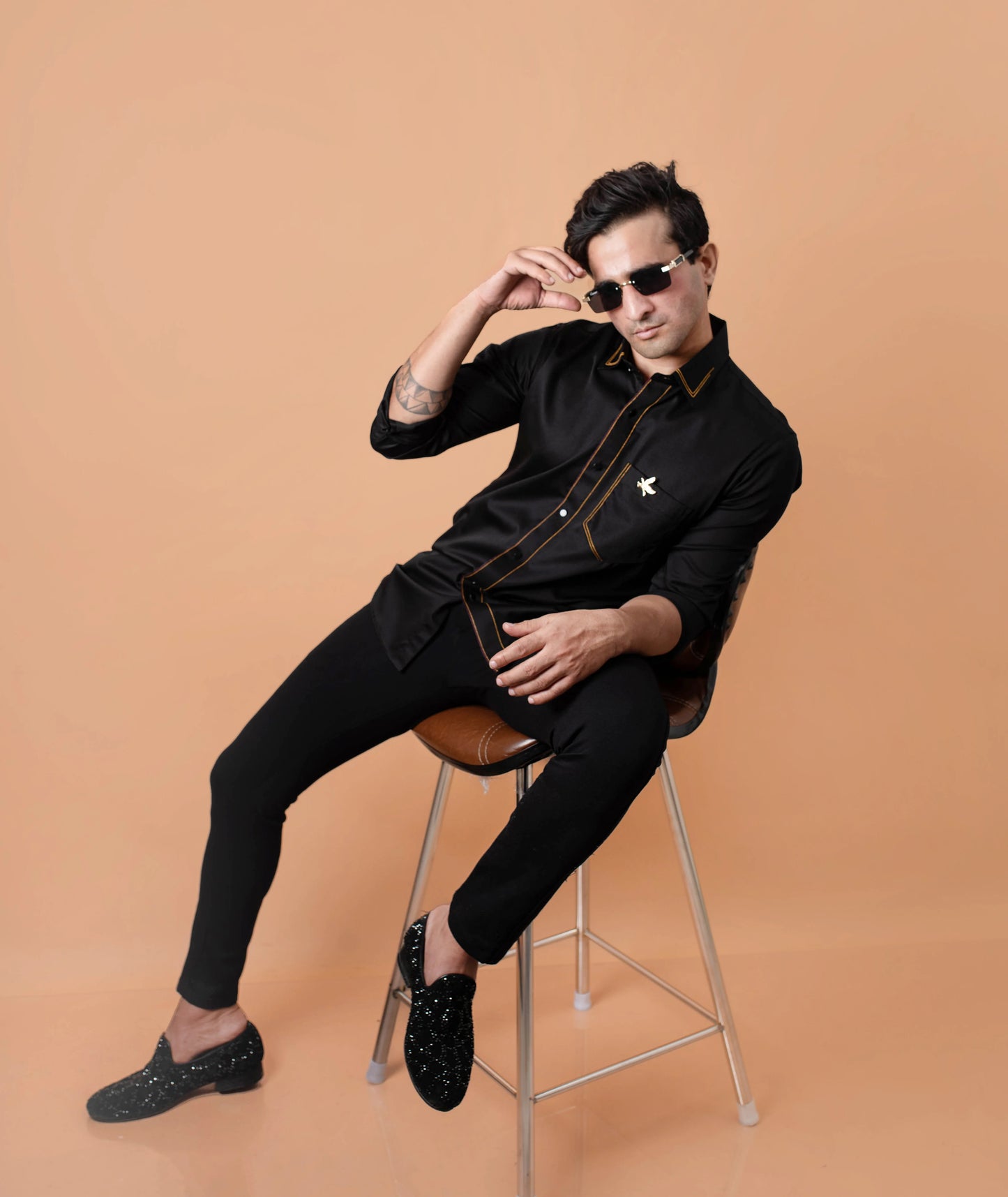 Black Designer Shirt