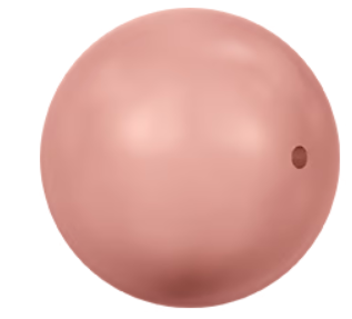 Austrian Pearl Rose Peach (6MM)