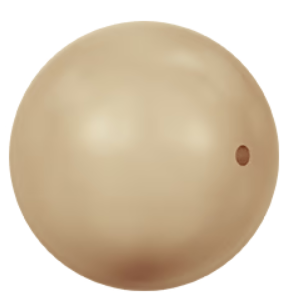 Austrian Pearl Vintage Gold (3MM)