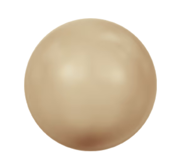 Austrian Pearl Vintage Gold (6MM)