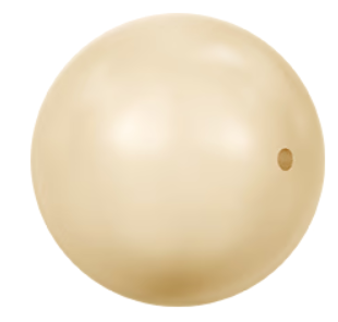 Austrian Pearl Light Gold (7MM)