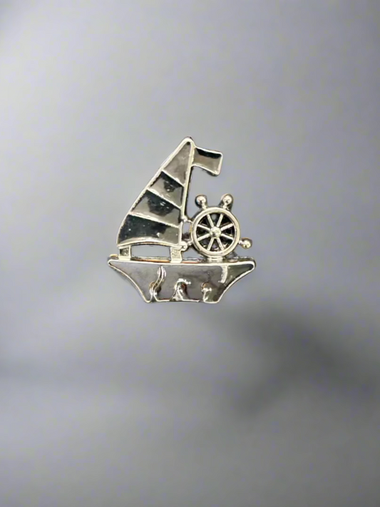 BOAT LAPEL PIN (PAIR OF 2)