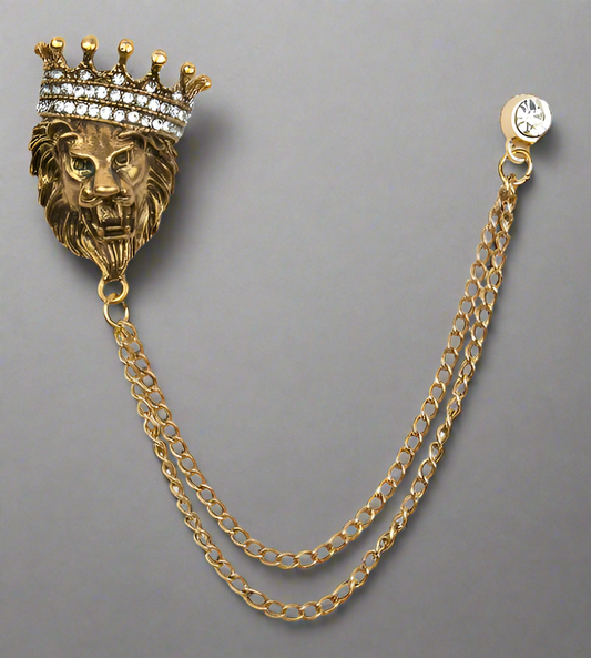 LIONKING BROOCH