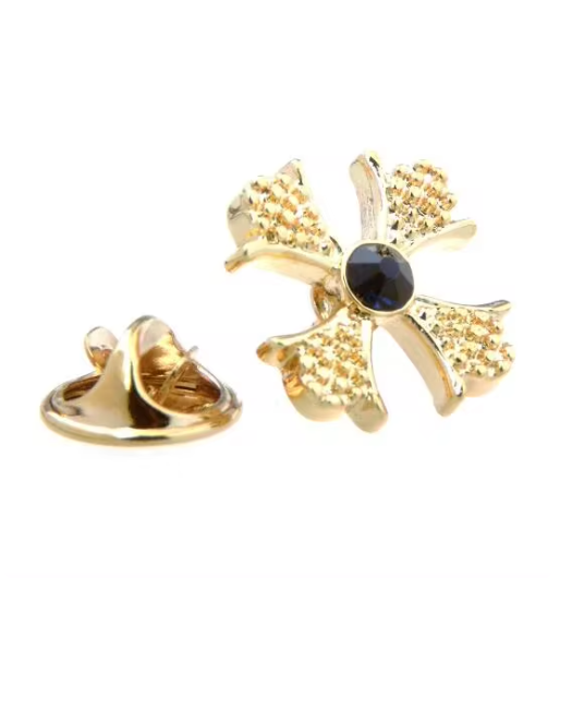 FLOWER LAPEL PIN (PACK OF 2)