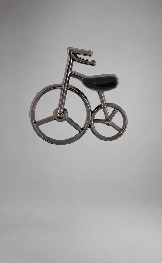 BLACK CYCLE LAPEL PIN PACK OF 2