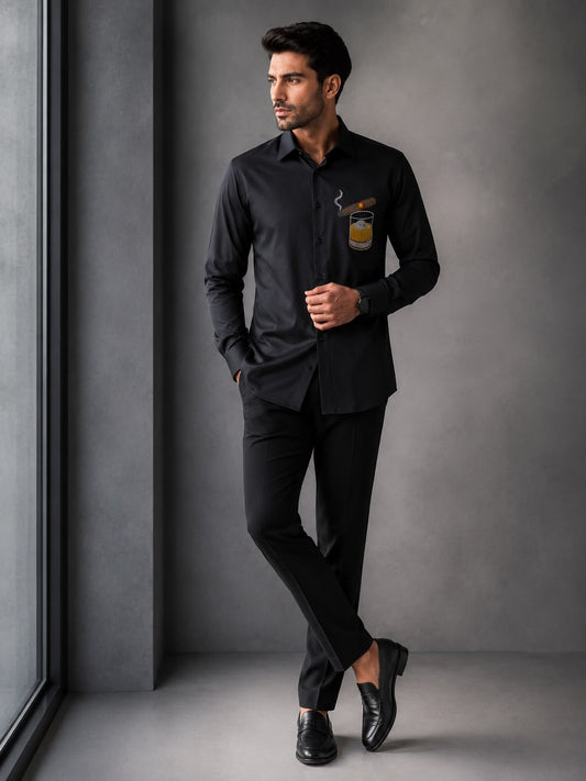 WHISKEY CIGAR PARTY SHIRT