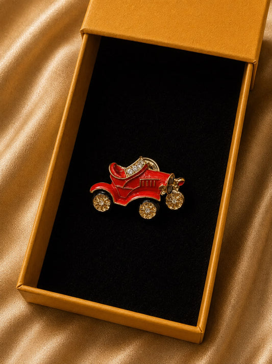 VINTAGE CAR BROOCH
