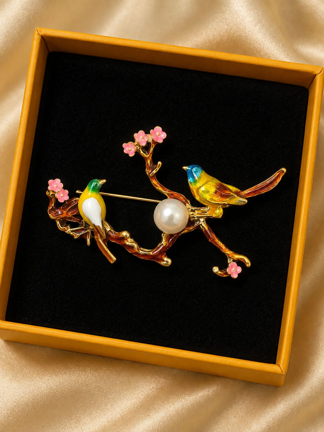 SONG-BIRD BROOCH