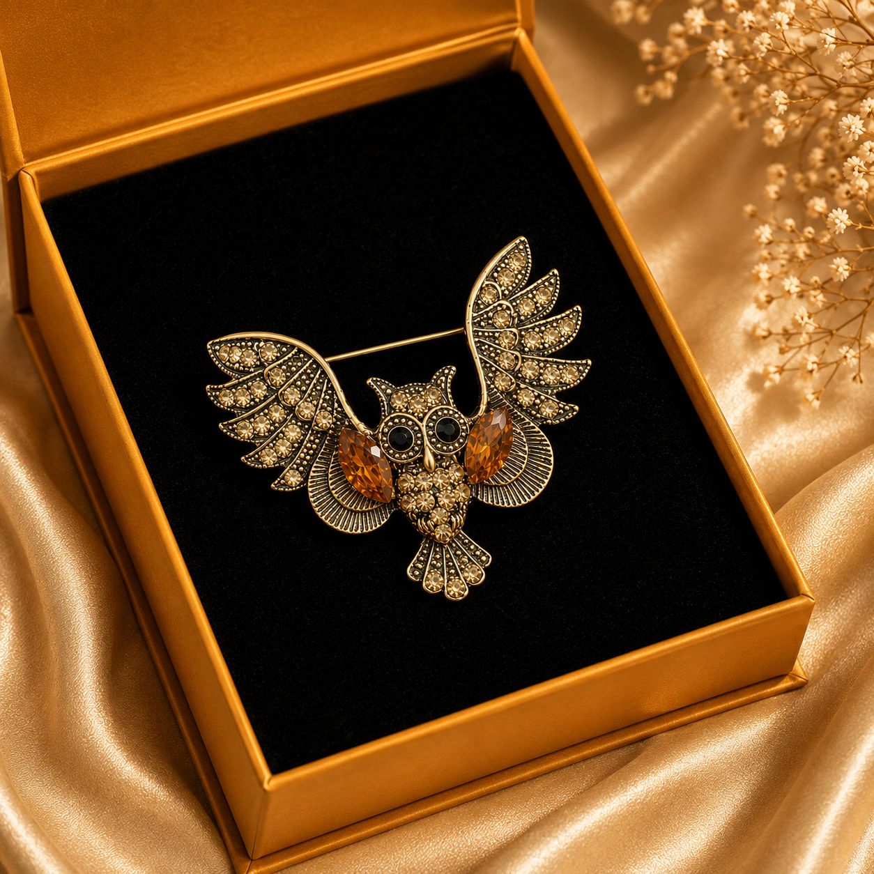Enchanted Owl Brooch