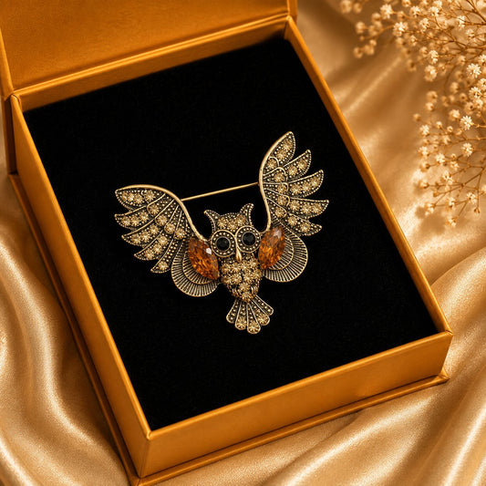 Enchanted Owl Brooch