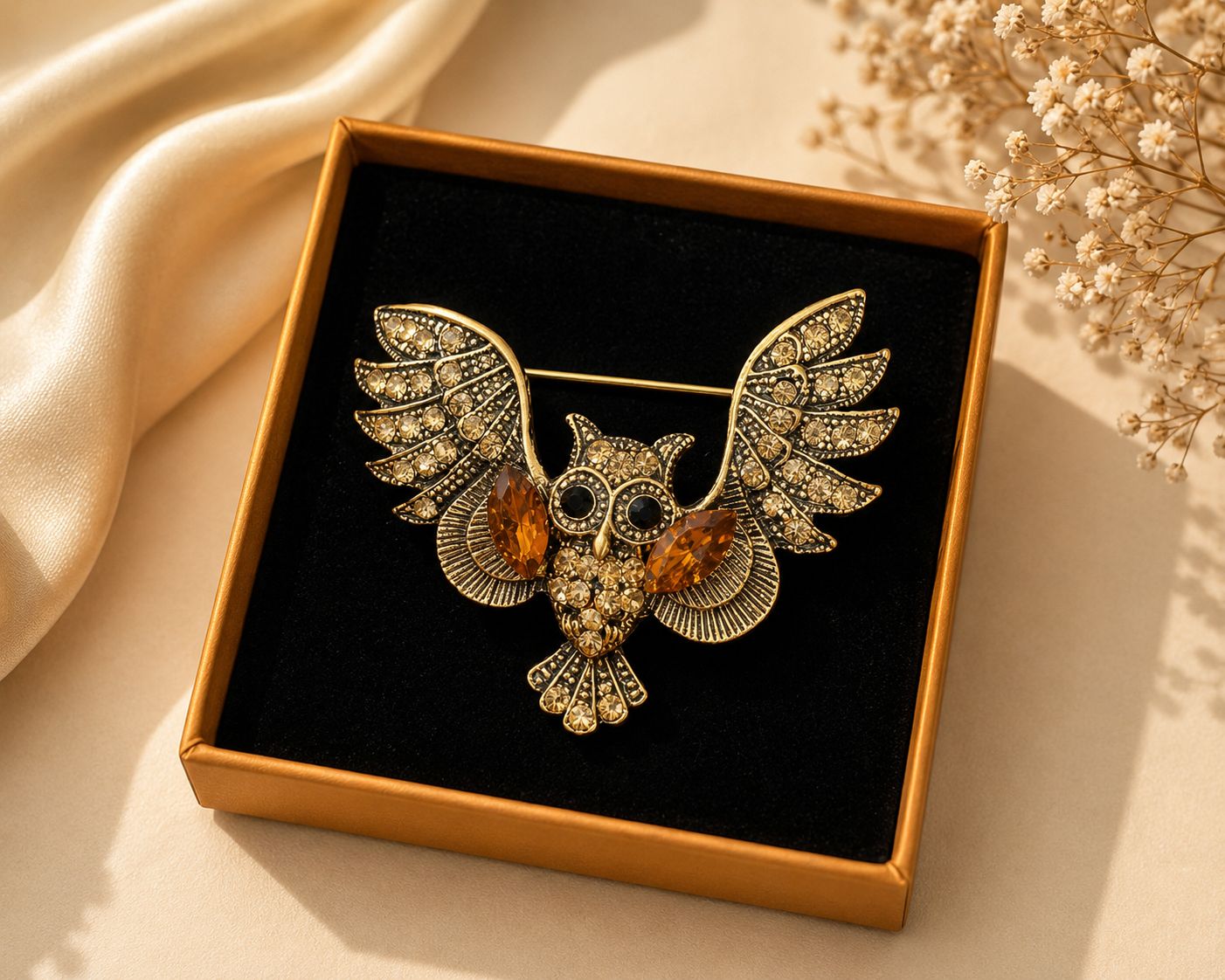 Enchanted Owl Brooch