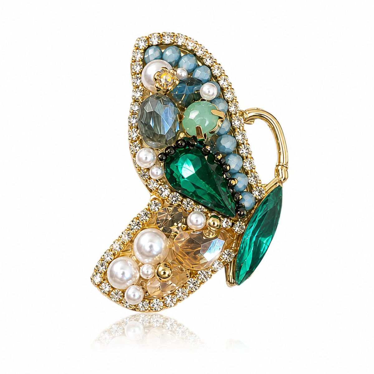 Precious Butterfly Brooch