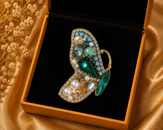Precious Butterfly Brooch