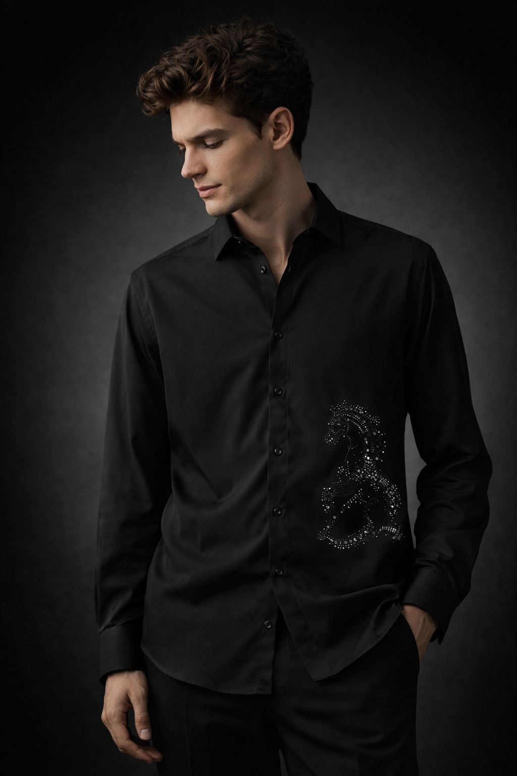 MIDNIGHT DARK HORSE SHIRT