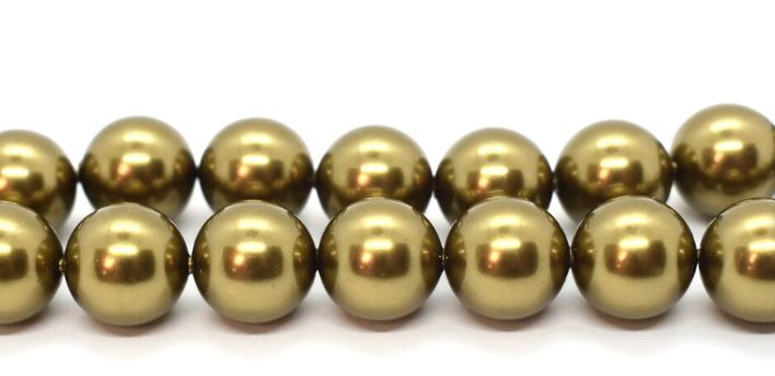 Austrian Pearl Antique Brass (6MM)