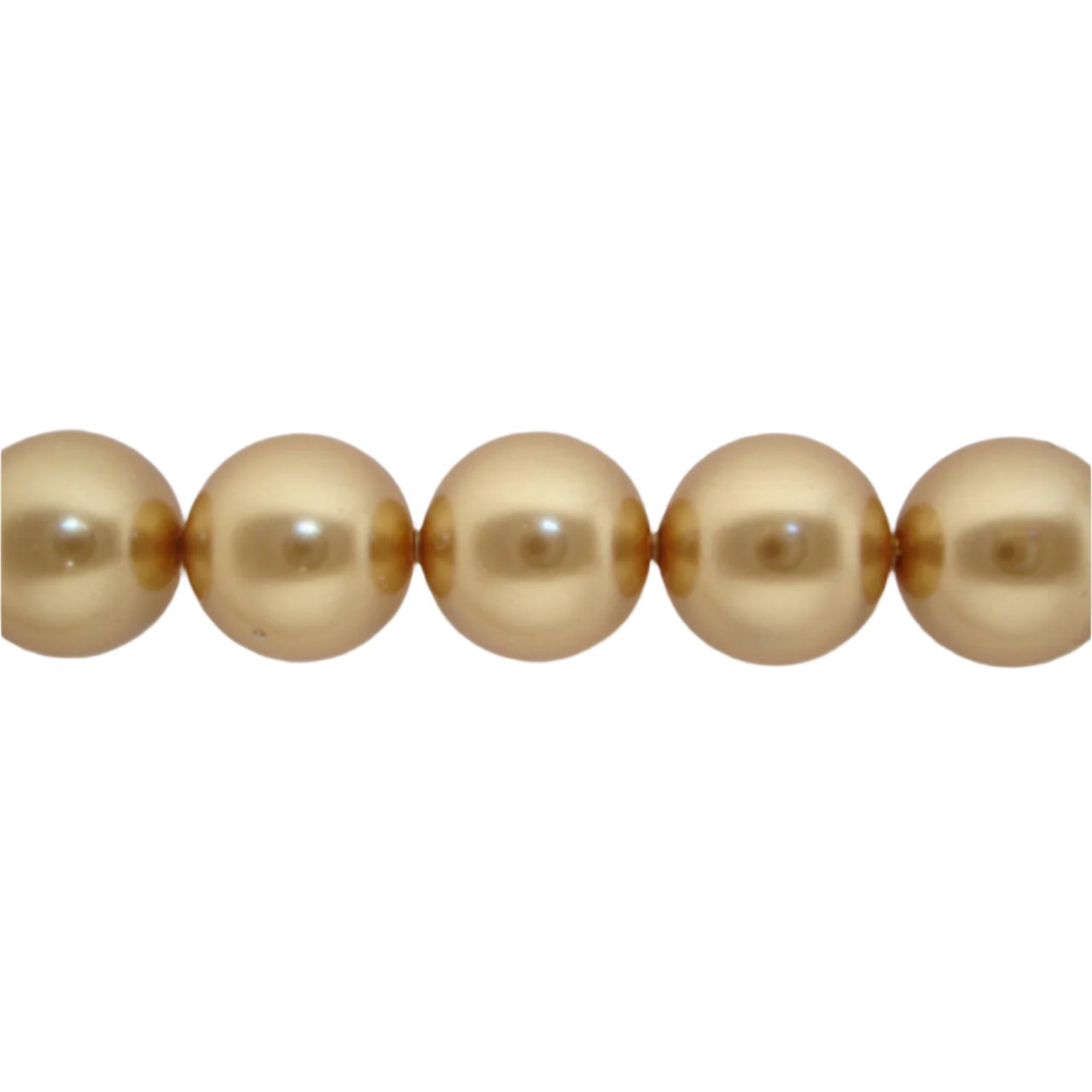 Austrian Pearl Bright Gold (6MM)