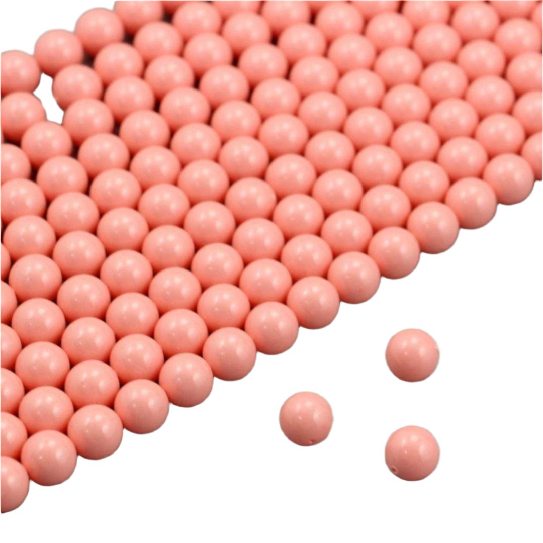 Austrian Pearl Pink Coral (8MM)